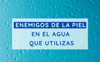 Enemigos de la piel en el agua que utilizas